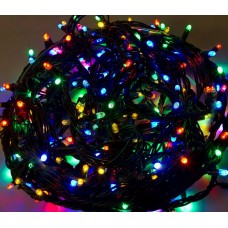 Гірлянда світлодіодна 100 LED мікс - чорний провід Гірлянда світлодіодна 100 LED мікс - чорний провід